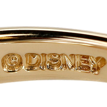 ディズニー トルマリン リング アメジスト K18イエローゴールド Disney ミッキーマウス Mickey Mouse キャラクター【中古】【900621】