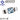 Gucci Blue Topaz Ring, K18 White Gold, GUCCI G Logo, Cube, Single Stone [Used] [900623]