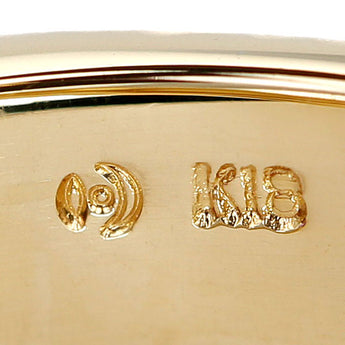 タサキ 田崎真珠 アメジスト リング ダイヤモンド K18イエローゴールド TASAKI【中古】【900626】