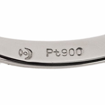 タサキ 田崎真珠 ダイヤモンド リング  Pt900 TASAKI 一粒石 6本爪 ソリティア ソリテール 細め 華奢【中古】【900632】