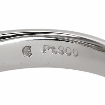 エステール ダイヤモンド リング  Pt900 ESTELLE パヴェ ウェーブ 波【中古】【900651】