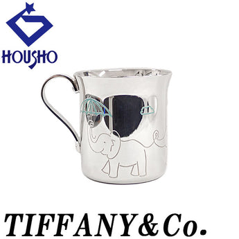 ティファニー その他アクセサリー SV925 TIFFANY&Co. ベビーカップ コップ 銀食器  ぞう ゾウ 象 動物 アニマル【中古】【900654】