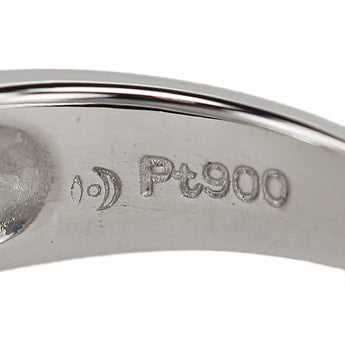 タサキ 田崎真珠 アコヤ真珠 リング ダイヤモンド Pt900 TASAKI【中古】【900668】