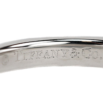 Tiffany Diamond Solitaire Ring Pt950 TIFFANY&amp;Co. Solitaire Single Stone 6 Prongs [Used] [900671]