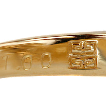 Givenchy Diamond Ring Diamond K18 Yellow Gold GIVENCHY Marquise Cut Deformed Cut Fancy Cut [Used] [900689]