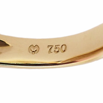 Mila Schon Diamond Ring K18 Yellow Gold Mila Schon V-Shape Pavé [Used] [900691]