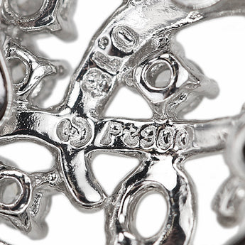 タサキ 田崎真珠 黒蝶真珠(南洋真珠) ネックレス ダイヤモンド Pt900 Pt850 TASAKI バロック【中古】【900695】