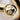TASAKI Mabe Pearl Earrings, K18 Yellow Gold, Single Pearl [Used] [900701]