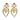 MIKIMOTO Diamond Earrings Diamond Akoya Pearl K18 Yellow Gold MIKIMOTO Heart Multi-way 4-way Dangling [Used] [900703]