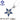 Blue sapphire necklace, diamond, K18 white gold, star [Used] [900750]