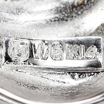 ミキモト アコヤ真珠 ネックレス K14ホワイトゴールド MIKIMOTO 透かし【中古】【900757】