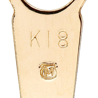 ミキモト アコヤ真珠 ネックレス K18イエローゴールド MIKIMOTO 一粒パール【中古】【900758】