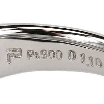POLA Diamond Ring Pt900 POLA Pavé [Used] [900814]