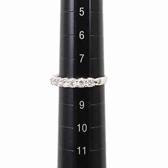 ダイヤモンド リング  Pt900 ハーフエタニティ 2/3エタニティ 一文字【中古】【900823】