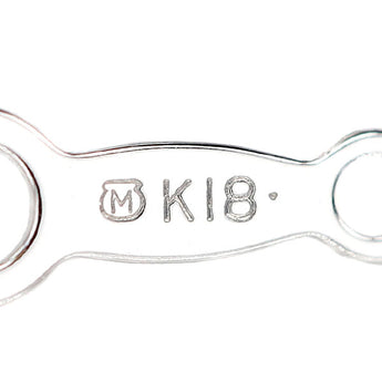 ミキモト アコヤ真珠 ネックレス ダイヤモンド K18ホワイトゴールド MIKIMOTO 揺れる 3連【中古】【900858】