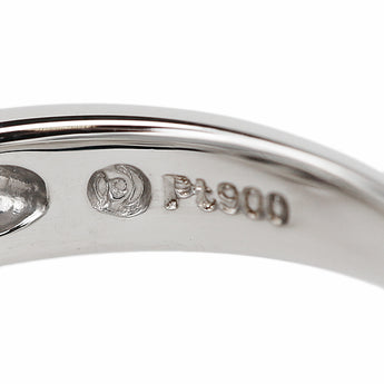 タサキ 田崎真珠 黒蝶真珠(南洋真珠) リング ダイヤモンド Pt900 TASAKI【中古】【900861】