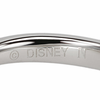 ディズニー ダイヤモンド リング  ダイヤモンド Pt950 Disney V字 ミニー リボン【中古】【900915】
