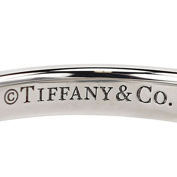 ティファニー ダイヤモンド ソリティア リング  Pt950 TIFFANY&Co. 一粒石 ソリテール グレード付き 鑑定書【中古】【900919】