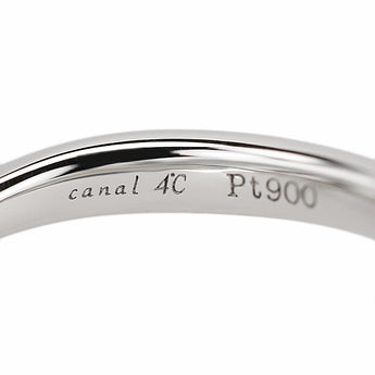 ヨンドシー canal4℃ ダイヤモンド リング  ダイヤモンド Pt900 4℃【中古】【900927】