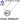 Star Jewelry Diamond Moon Setting Necklace K18 White Gold STAR JEWELRY Crescent Moon [Used] [900944]