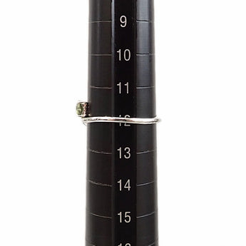 サファイア リング Pt950 新品 ハート ウェーブ 細め 華奢 【新品】【900986】
