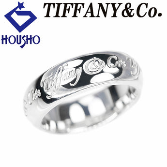 ティファニー ノーツ リング SV925 TIFFANY&Co. 地金のみ 石なし【中古】【901035】