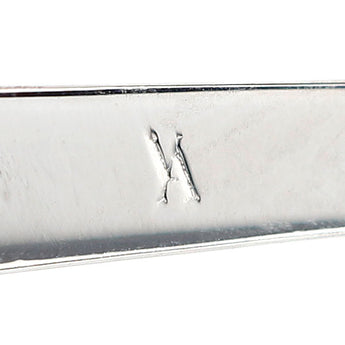 ヴァンドーム青山 ダイヤモンド ネックレス K10ホワイトゴールド VENDOME AOYAMA 三日月 ムーン 華奢【中古】【901042】