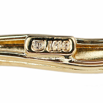 ミキモト 淡水真珠 ネックレス ダイヤモンド K18イエローゴールド MIKIMOTO【中古】【901108】