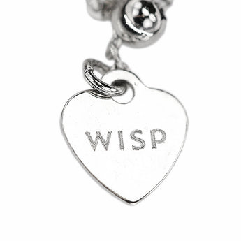 WISP Diamond Necklace Diamond Pt950 Pt850 Round Circle Yen Round [Used] [901119]