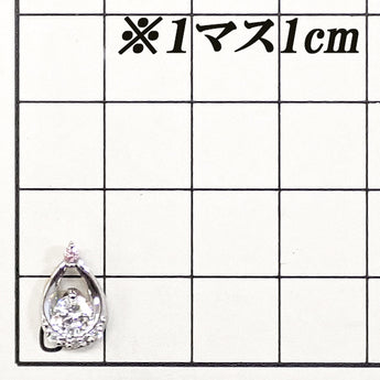 ダイヤモンド ペンダントトップ  ダイヤモンド Pt900 ドロップ 雫 しずく 涙 なみだ【中古】【901136】