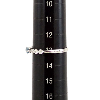 トリートダイヤモンド リング  ダイヤモンド Pt900 マーキスカット 変形カット ファンシーカット 細め【中古】【901197】