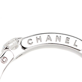 シャネル ダイヤモンド ウルトラ スモール リング K18ホワイトゴールド CHANEL #56 一粒石【中古】【901212】