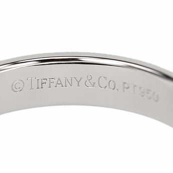 ティファニー ティファニートゥギャザー ミルグレイン リング Pt950 TIFFANY&Co. ミル打ち メンズ ユニセックス 地金のみ 石なし【中古】【901219】