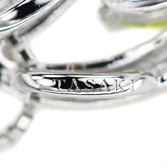 TASAKI Tasaki Pearl Peridot Necklace Diamond K18 White Gold TASAKI [Used] [901234]