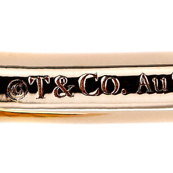 ティファニー ダイヤモンド ノット ネックレス  K18ピンクゴールド TIFFANY&Co. ローズゴールド リボン 結び目【中古】【901241】