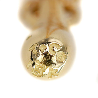 Tiffany Teardrop Necklace K18 Yellow Gold TIFFANY&amp;Co. Elsa Peretti Droplet Teardrop Delicate Metal Only No Stones [Used] [901242]