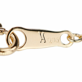 ヴァンドーム青山 ダイヤモンド ネックレス  K18イエローゴールド VENDOME AOYAMA 一粒石 華奢 ベゼルセッティング 覆輪留め【中古】【901247】