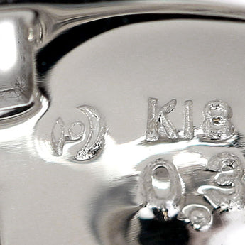 タサキ 田崎真珠 イエローダイヤモンド リング  ダイヤモンド シェル K18ホワイトゴールド TASAKI 透かし プリンセスカット 変形カット ファンシーカット【中古】【901366】