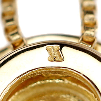 VENDOME AOYAMA Diamond Necklace Diamond K18 Yellow Gold VENDOME AOYAMA Circle Round Circle [Used] [901396]