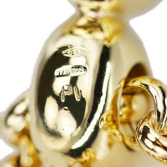 ポンテヴェキオ カラーストーン ネックレス K18イエローゴールド Ponte Vecchio 花 フラワー 植物 ボタニカル エナメル 七宝 ロング【中古】【901404】