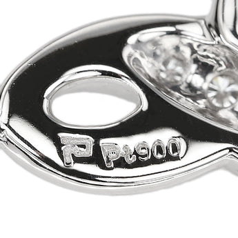 ポーラ アコヤ真珠 ネックレス ダイヤモンド Pt900 POLA【中古】【901416】