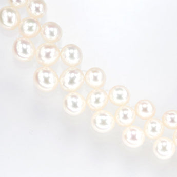 TASAKI Tasaki Pearl Freshwater Pearl Necklace Akoya Pearl K18 Yellow Gold TASAKI Choker [Used] [901420]