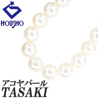 タサキ 田崎真珠 アコヤ真珠 ネックレス SV TASAKI 連【中古】【901422】