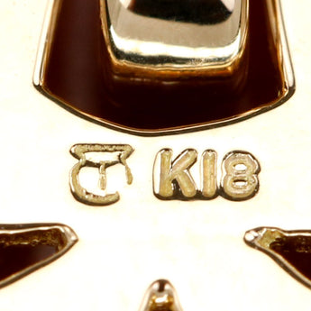 タサキ 田崎真珠 アゲート ペンダントトップ アコヤ真珠 K18イエローゴールド TASAKI メノウ カメオ 貴婦人 女性 横顔【中古】【901450】