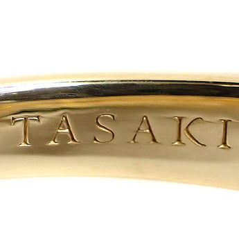 タサキ 田崎真珠 アコヤ真珠 リング ダイヤモンド シェル K18イエローゴールド TASAKI【中古】【901454】
