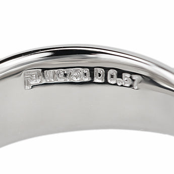 POLA Diamond Ring K18 White Gold Pavé [Used] [901465]