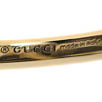 グッチ ダイヤモンド GGランニング リング K18イエローゴールド GUCCI ＃8 ロゴ クロス【中古】【901474】