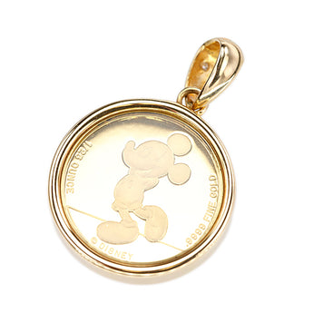 セイコー ディズニー Disney ダイヤモンド ペンダントトップ K24インゴット K18イエローゴールド SEIKO ミッキーマウス MICKEY MOUSE 1/25oz 1/25オンス 純金 金貨 メダル【中古】【901494】