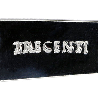 トレセンテ ダイヤモンド ネックレス  K18ホワイトゴールド Trecent 三日月 ムーン ラウンド サークル 円 丸【中古】【901505】