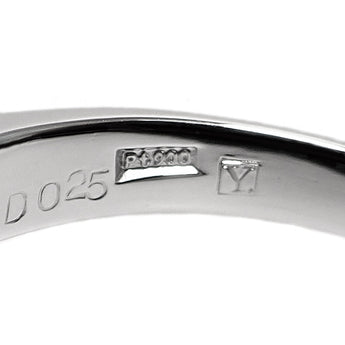 ルビー リング  ダイヤモンド Pt900 合成石【中古】【901514】